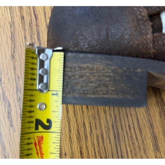 Sundance Molly Pitcher Sherpa Lined Booties Boots Buckle Size 39 / 8.5-9 Brown - Picture 10 of 13